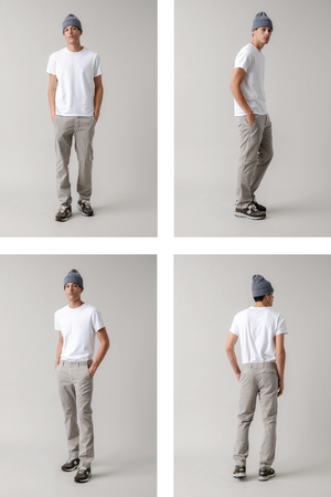 SK980 The Button Fly Chino