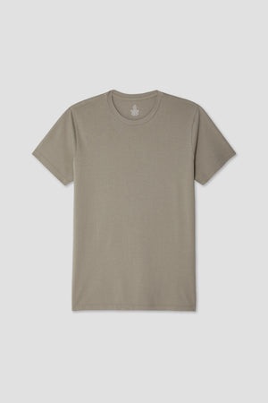 Short Sleeve Recycled Cotton Crew Tee