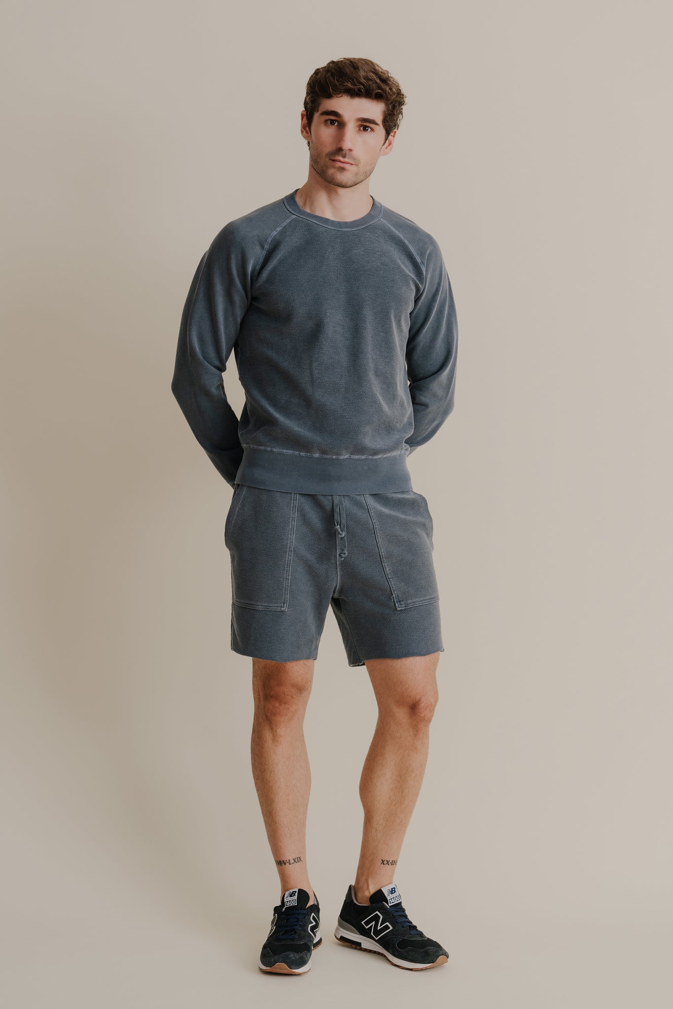 American Twill Back Terry Utility Sweat Shorts